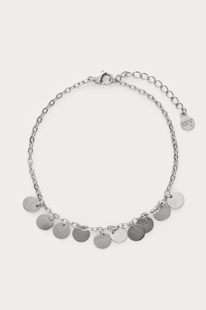 my jewellery Nomads armband met muntjes zilver