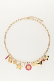 My jewellery Bedel ketting "New York" goud