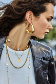 My Jewellery Bold schakelketting met zoetwaterparels