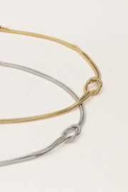 My Jewellery forever connected minimalistische armbanden set zilver