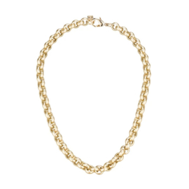 Camps & Camps ketting | goud mat jasseron
