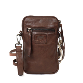 Bear Design telefoontasje 'Jenny' donker bruin