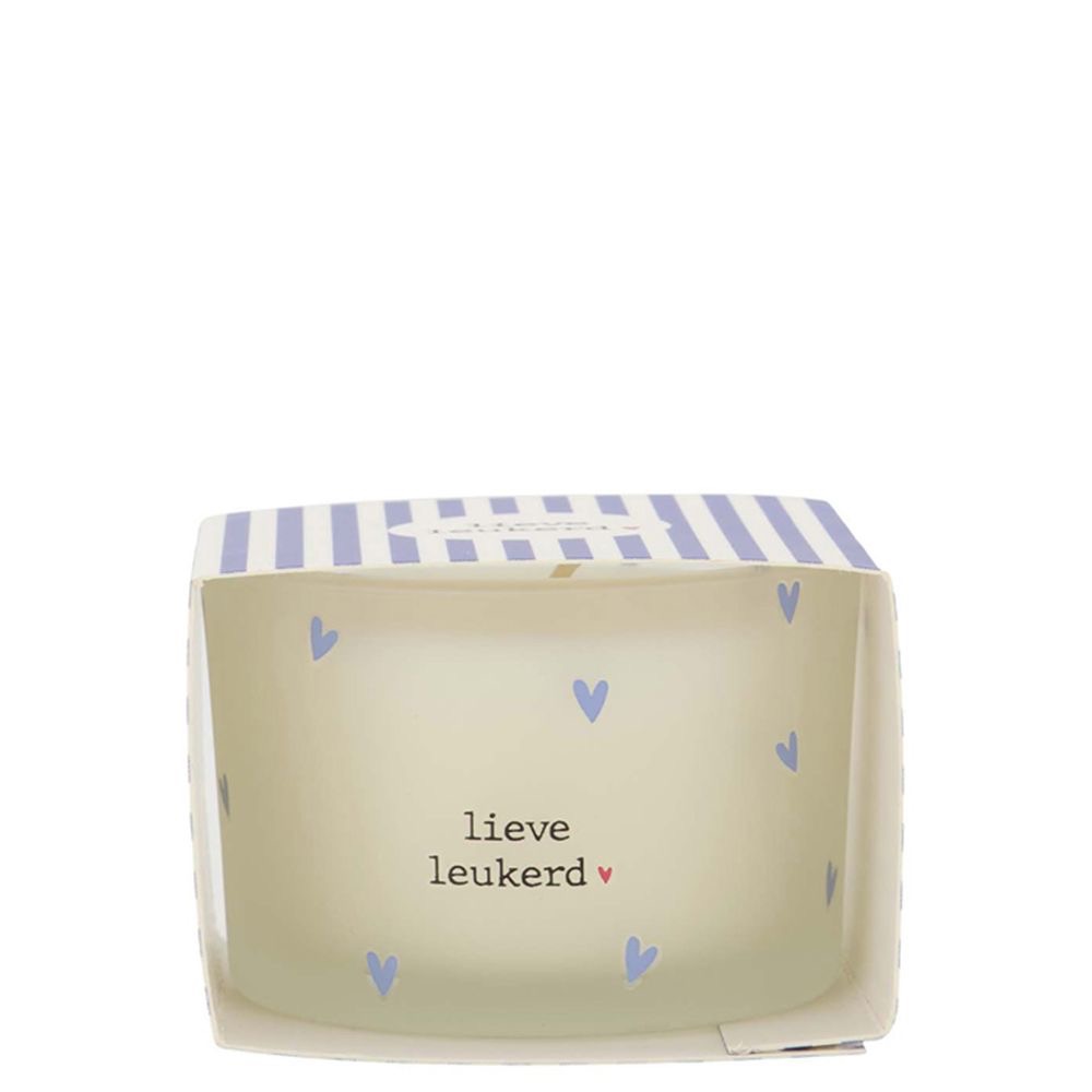 zusss Geurkaars in wikkel lieve leukerd blauw