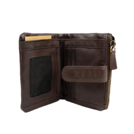 Bear Design ritsportemonnee 'Lux' | bruin