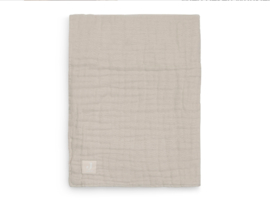 jollein deken wieg | wrinkled cotton nougat