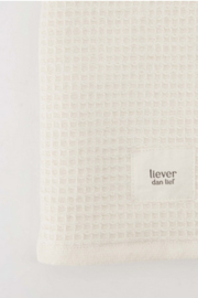 Zusss gastendoekje liever dan lief off white