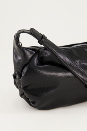 My jewellery zwarte crossbody tas met lak