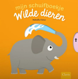 Wilde dieren | schuifboekje karton