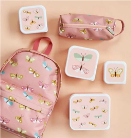 Little Lovely Company lunch & snackbox set | vlinders
