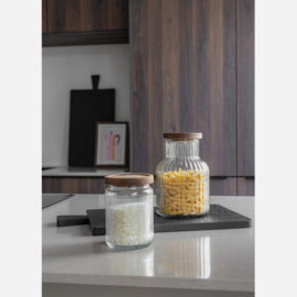 giftstories Jens Living Voorraadpot Ribbel Large