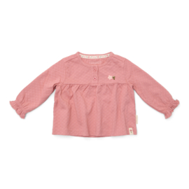 Little Dutch new born t-shirt lange mouw pink blush