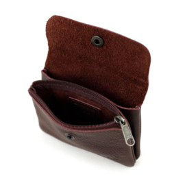 Bear Design portemonnee 'pietje' bordeaux