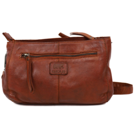 Bear Design schoudertasje 'kiki' cognac