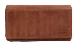Bear Design portemonnee 'Brigitte' cognac