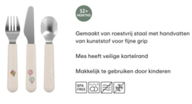 Mepal kinderbestekset Mio 3-delig Little Dutch Forest Friends