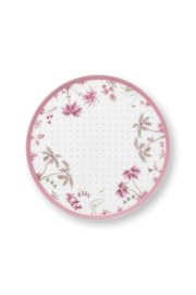 Pip Studio Taartplateau Klein Jolie Stippen Goud Roze