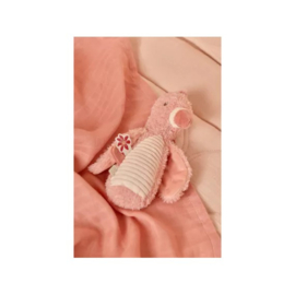 Little Dutch Knijpspeeltje met rammel Flamingo - Safari Friends