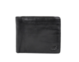 Bear design herenportemonnee Billfold 'Fabian' black