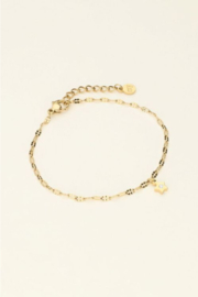 my jewellery armband met klein ster goud *