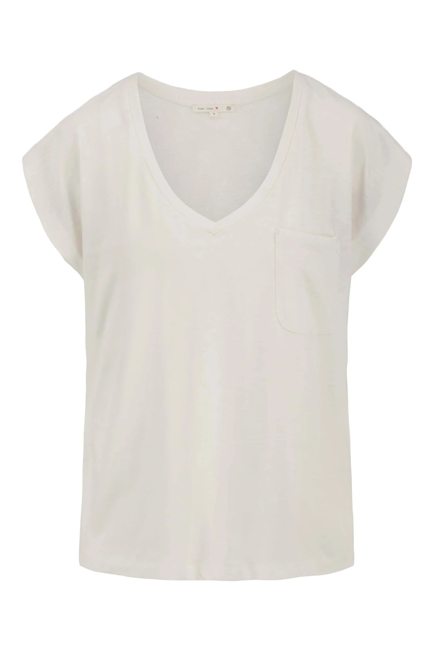 zusss jersey top off white
