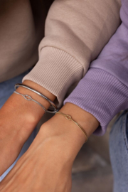 My Jewellery forever connected minimalistische armbanden set goud
