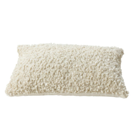 vtwonen Boucle sierkussen rechthoek 30x50cm