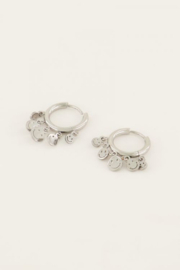 My jewellery oorbellen | zilver candy couture smileys