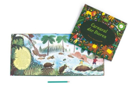 Boek het verhalen orkest carnaval der dieren | prentenboek met geluid