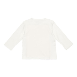 Little Dutch t-shirt lange mouw | Sailboat white.