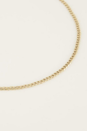 My Jewellery ketting | lange ketting grove schakel goud*