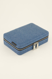 My Jewellery denim sieraden etui