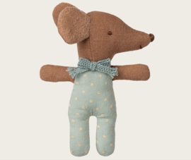 Maileg Sleepy wakey baby muis in doosje blauw