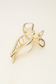 my jewellery gouden strik haarclip