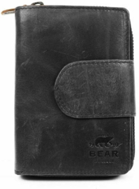 Bear Design portemonnee 'Ciro' | zwart