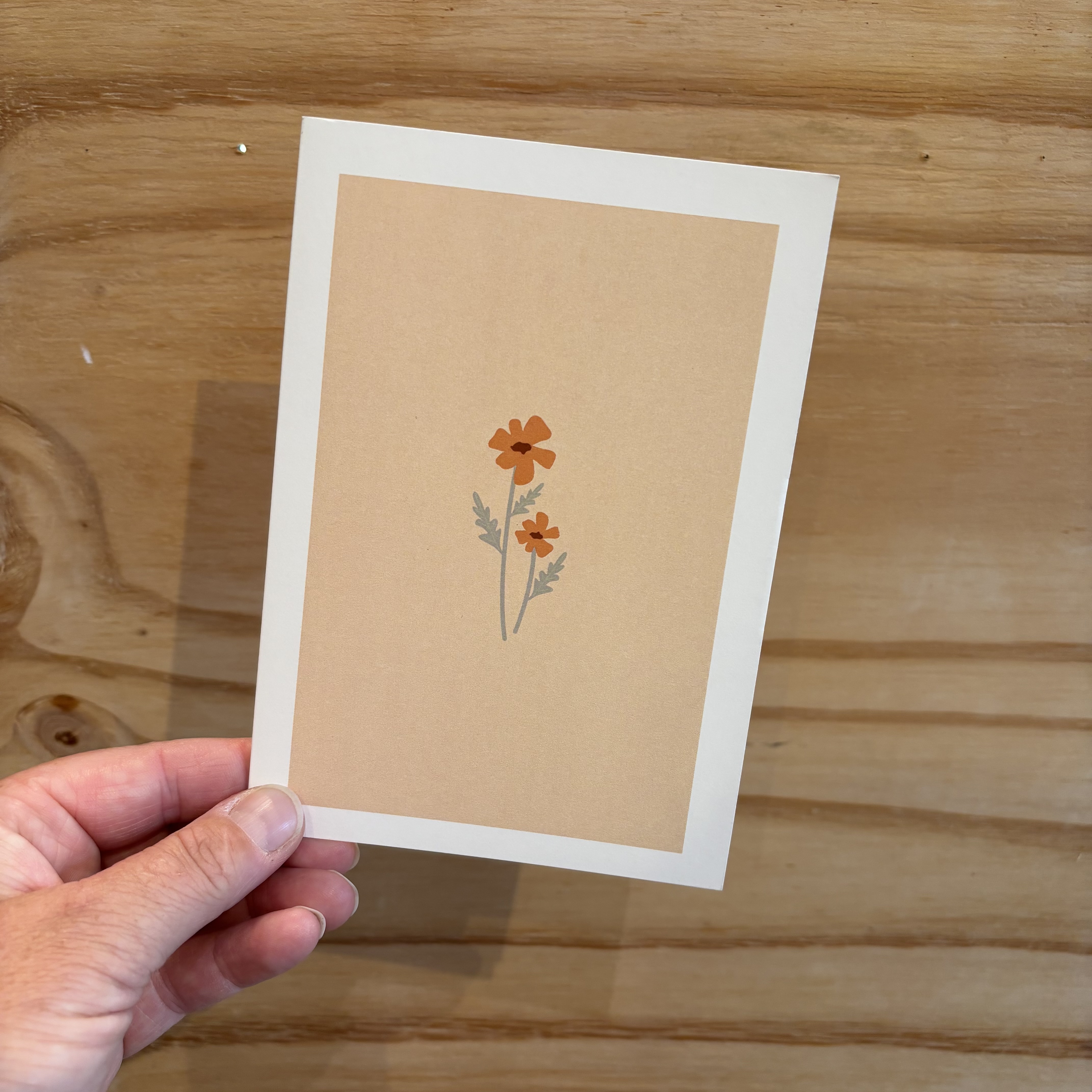 the card company wenskaart bloemen