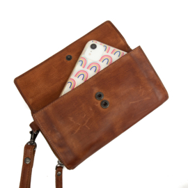 Bear Design telefoontasje 'Lilian | cognac