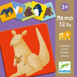 Djeco spel | memory kleuren & dieren