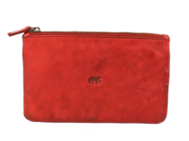 Bear Design etui | rood