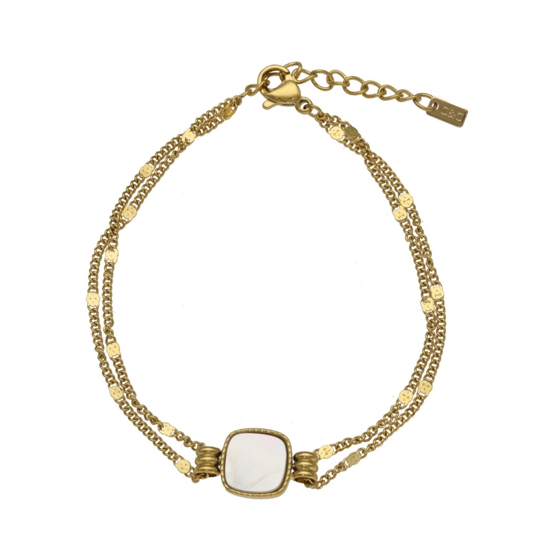 Camps & Camps Vintage Mother of Pearl Bracelet