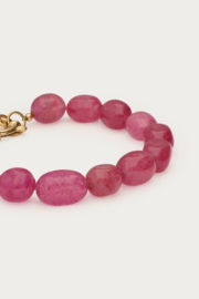 My Jewellery Paarse armband met kralen