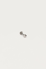 My jewellery Iconic oor piercing met hart zilver