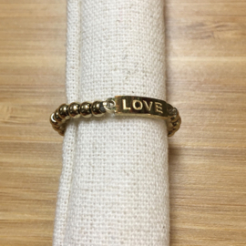 My Jewellery ring | stretch ring goud, love.