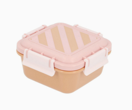 tutete lunchbox groot stripe roze