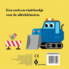Graafmachine, waar ben je? | karton flapjesboekje