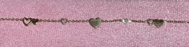 Go Dutch Label tiny dutchies kinderarmband | hartjes goud