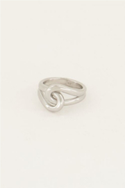 My jewellery ring | zilver iconic ring met lus.