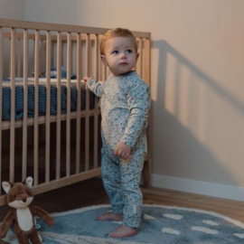 Little Dutch Eendelige pyjama - Blauw - Forest Friends - Forest Adventure