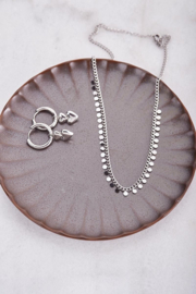 My jewellery ketting kleine muntjes zilver