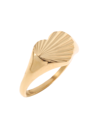 rose en camellia verstelbare ring hart