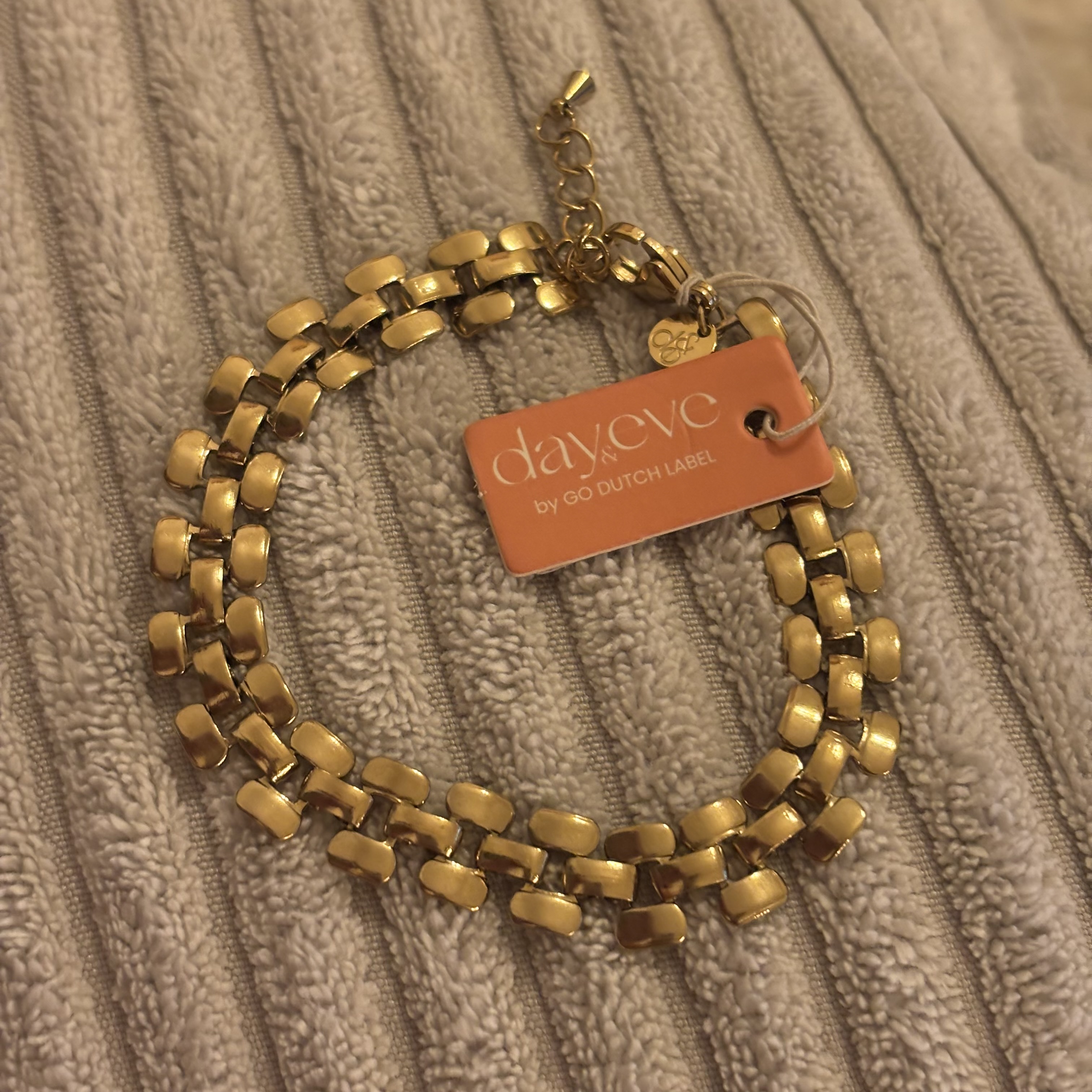 Go Dutch Label armband brede schakel